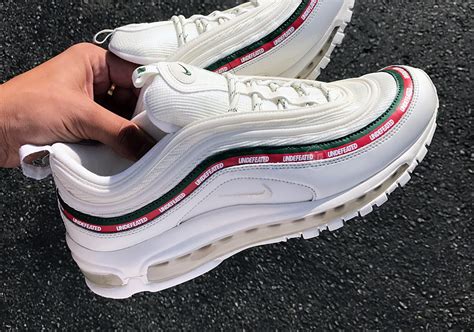 nike air max 97 qs weiß rot grün